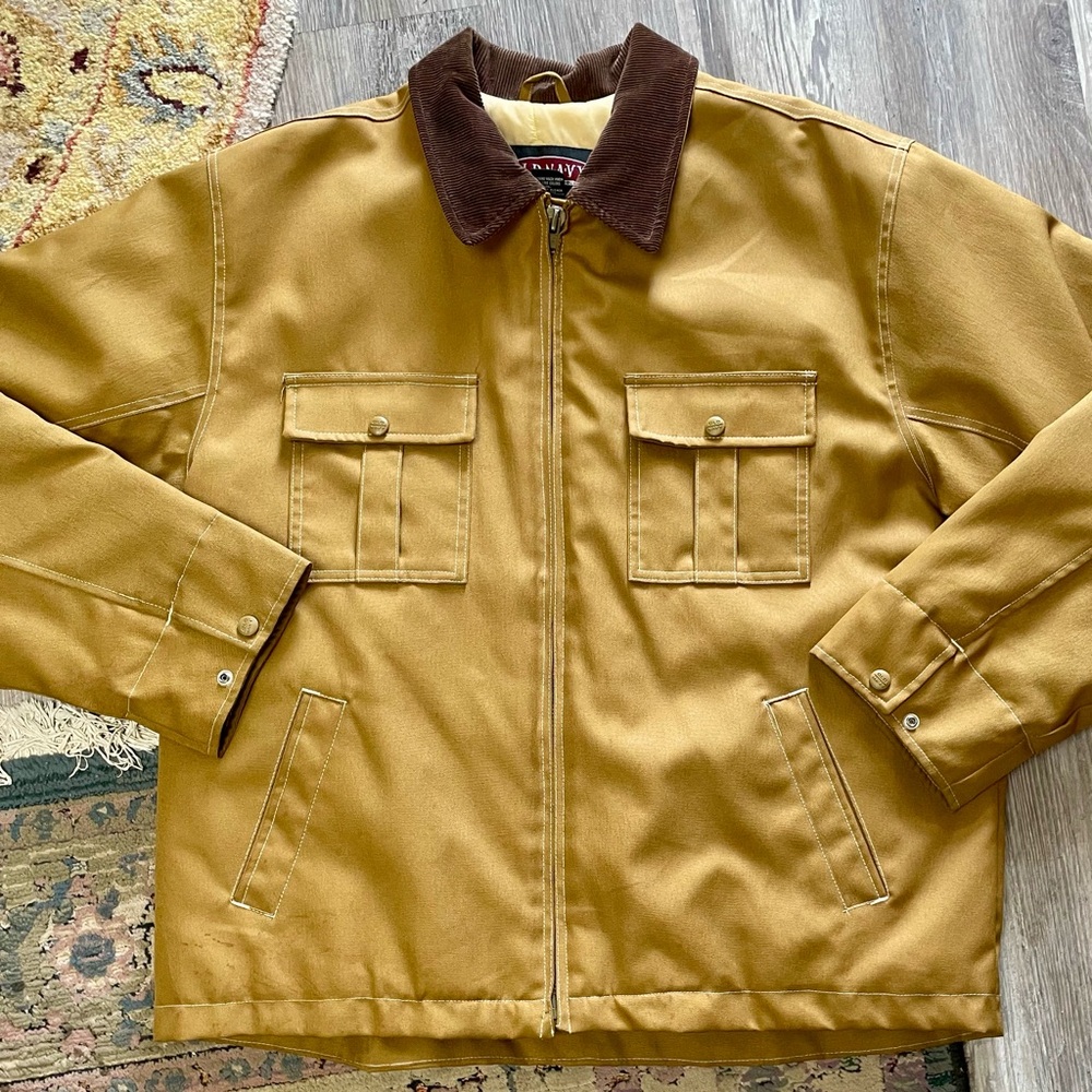 Vintage 90s Y2K Old Navy Chore Coat Barn Jacket - Picture 3 of 13